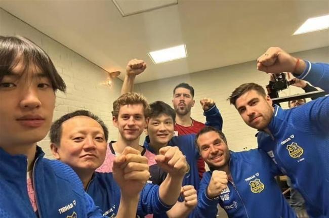 樊振东3比0米诺 德甲赛场显神威