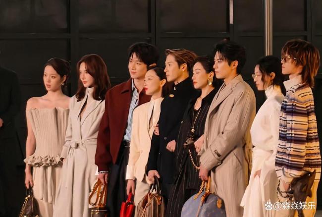 王鹤棣宋茜王嘉尔豪门Party LV四小天鹅真实互动引爆现场