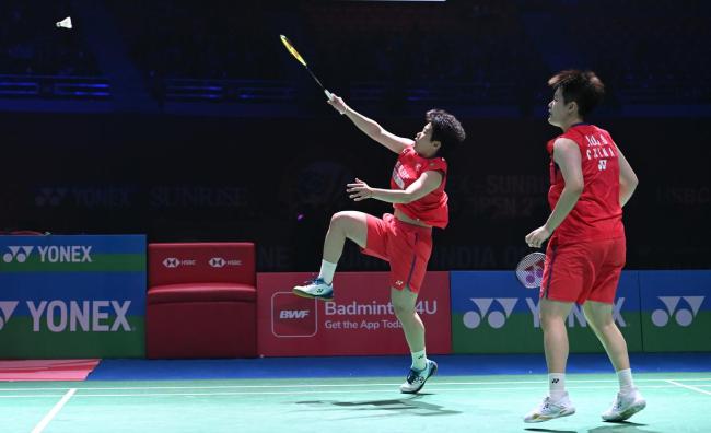 刘圣书/谭宁晋级印度公开赛女双决赛 激战获胜