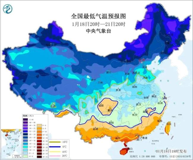 暴雪、寒潮、冰冻三预警齐发 多地迎强降温和雨雪天气