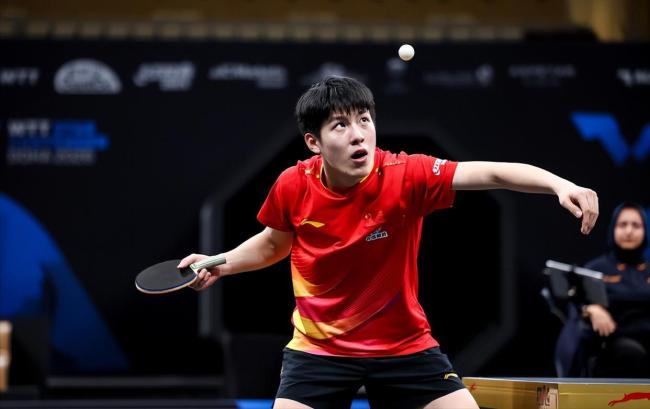 19岁温瑞博拿下生涯第一个WTT冠军 开年神话五连斩