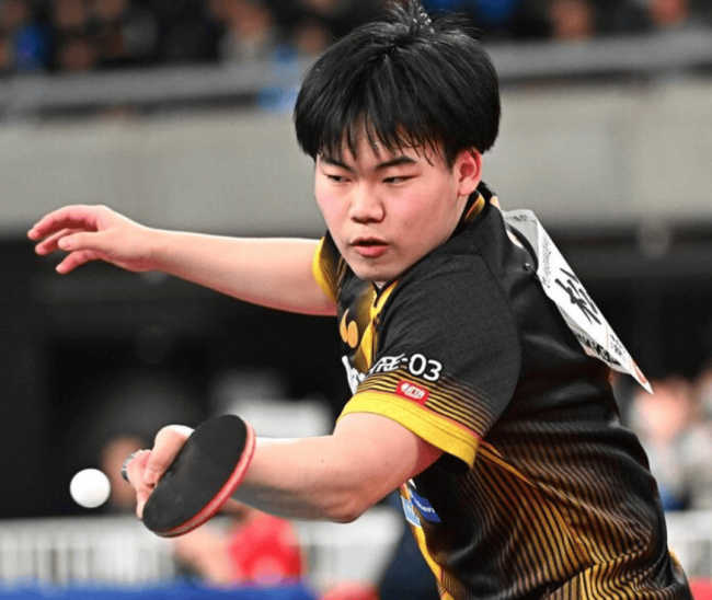 张本智和又输了！苦战7局不敌18岁小将，连续两年无缘全国冠军 松岛辉空再发威