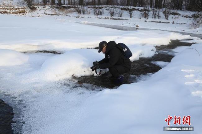 中国最冷小镇最低温-36℃ 不冻河成网红打卡地