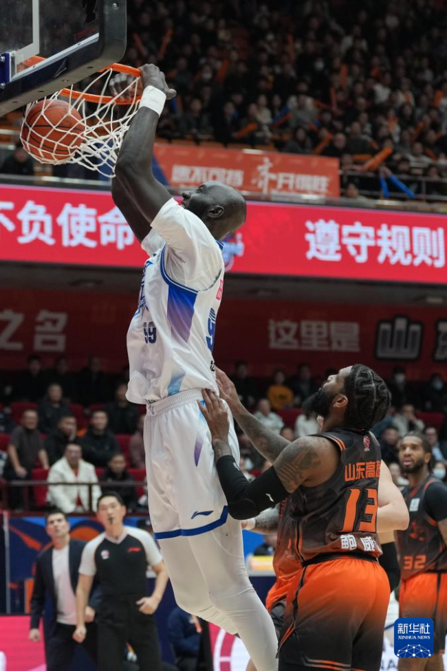 CBA常规赛：山东99-75击败宁波 精彩瞬间回顾