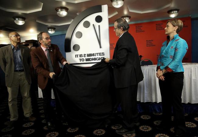 权威机构提前世界末日倒计时 最接近“终结”时刻