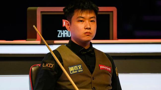 斯诺克德国大师赛赵心童晋级32强 强势横扫江俊