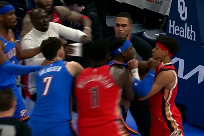 官方:雷霆鹈鹕突破二东说念主各罚2.5万 赛后突破引心机