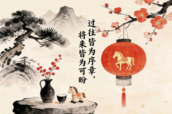 第一次听到这么合心意的新年祝福 高级又走心