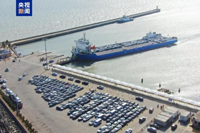 琼州海峡新能源车辆运力提升40%