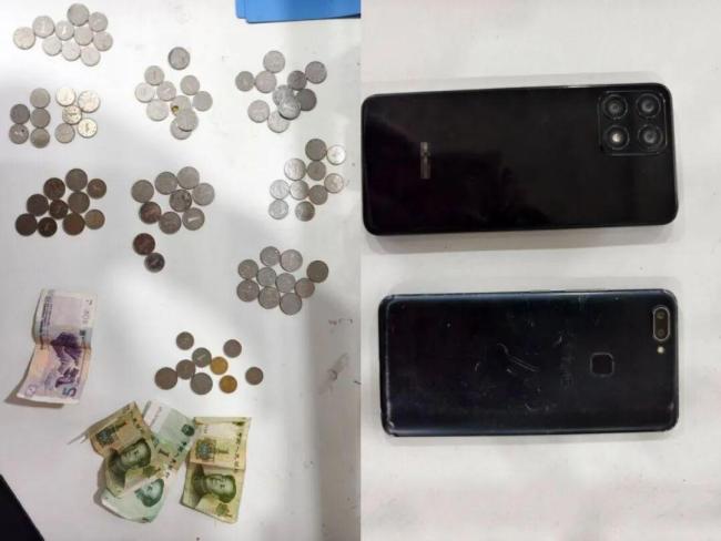 男子盗走面馆零钱警方破案 24小时速擒窃贼