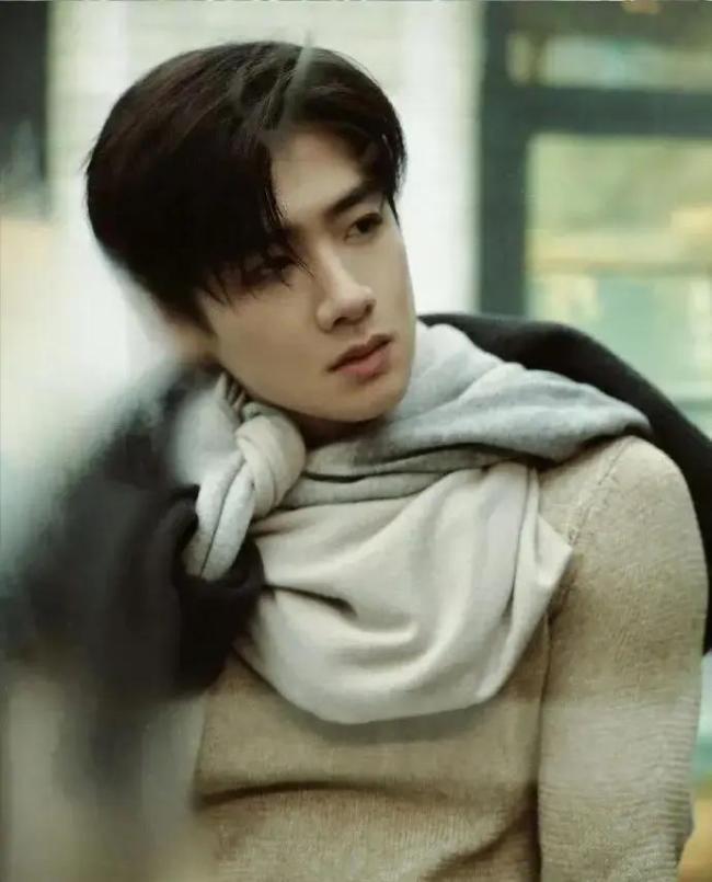 白敬亭内搭 冬日高级感的温柔诠释