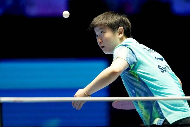 亚洲杯小组赛首轮国乒队员全线告捷 王楚钦孙颖莎伤愈首秀