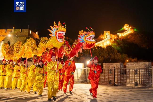 夜游模式开启 八达岭夜长城将于除夕开放