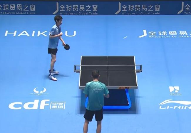 国乒希望之星赢球仍出局！苦战五局击败林兆恒，局分比值劣势出局
