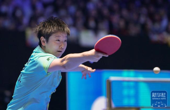 孙颖莎3-1逆转金娜英晋级亚洲杯8强 展现实力