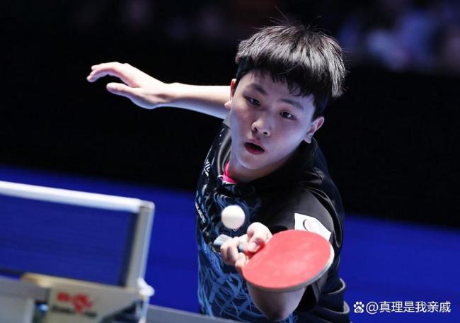 全国名次106位的张佑安闯入男单4强