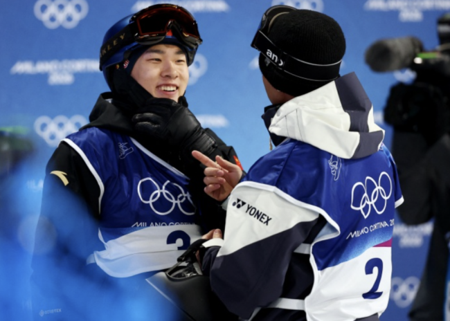 苏翊鸣：真心祝贺日本选手展现体育精神