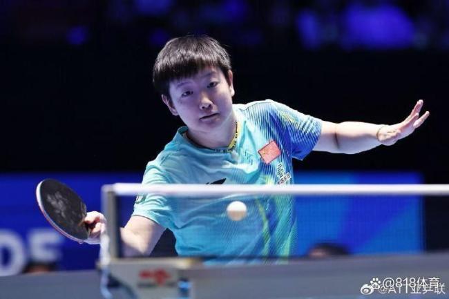 乒乓球亚洲杯：孙颖莎vs王曼昱 巅峰对决一触即发
