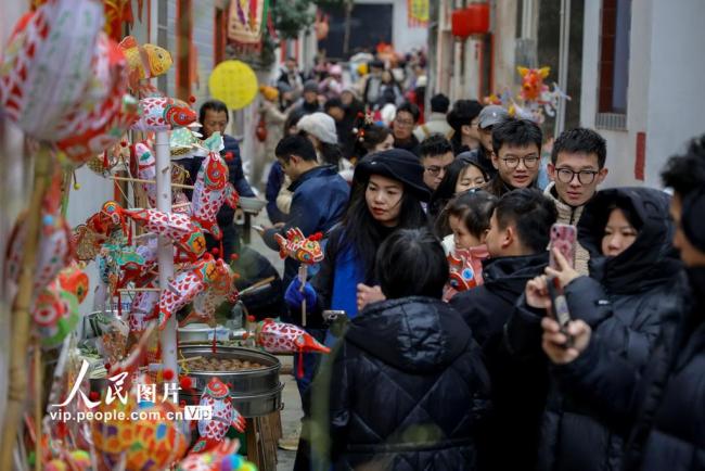 安徽歙县：古村年味浓