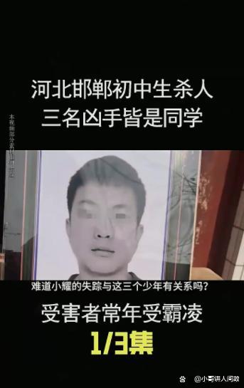 邯郸初中生杀人埋尸案细节 191元引发的悲剧