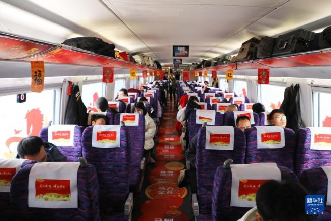 “高铁流动博物馆”G848次列车开行