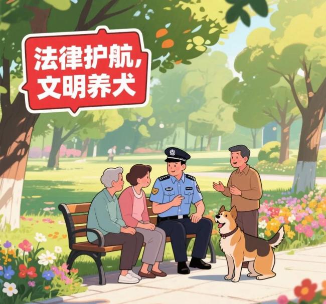 未牵绳边牧咬伤路人主人被行拘 新法首例处罚引发关注