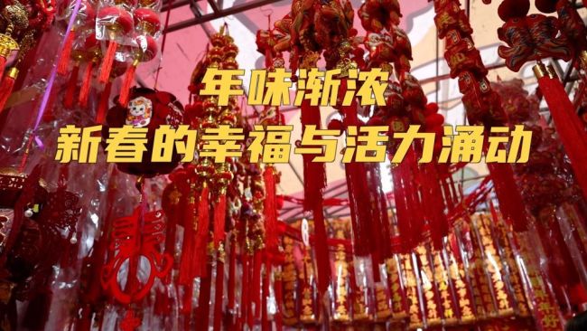 年味漸濃 新春的幸福與活力涌動