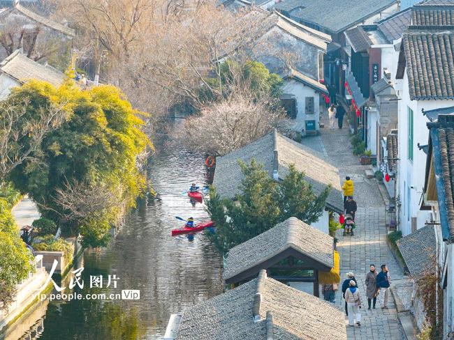 江苏昆山：歇马桥古村春韵
