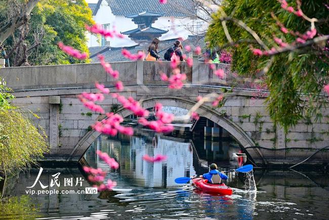 江苏昆山：歇马桥古村春韵