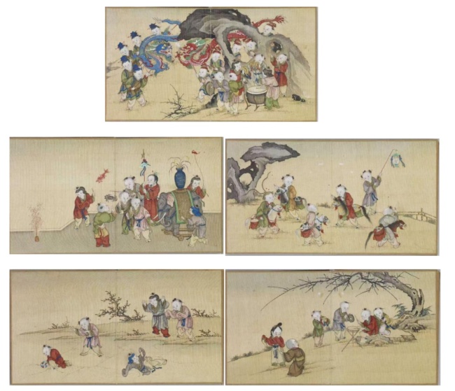 古人抽象的过年方式 古画里的年味密码