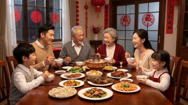 你家年夜饭吃什么