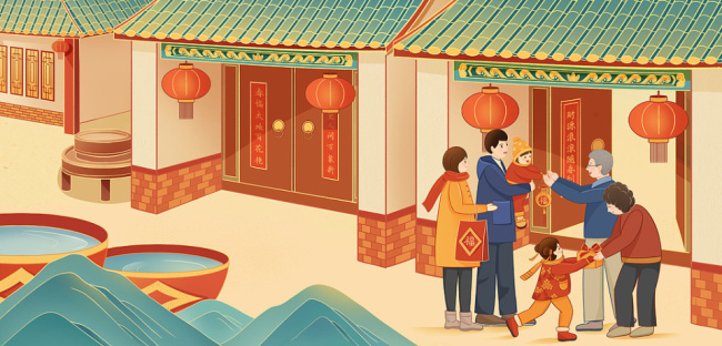 为什么贺年景了一种包袱 体式目的的节日压力