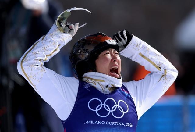 徐梦桃大喊我怎么跳这么漂亮