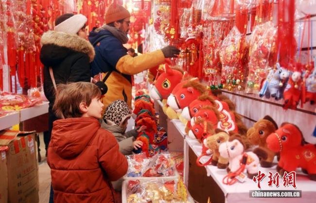 梦想成为中国人的老外来过春节了