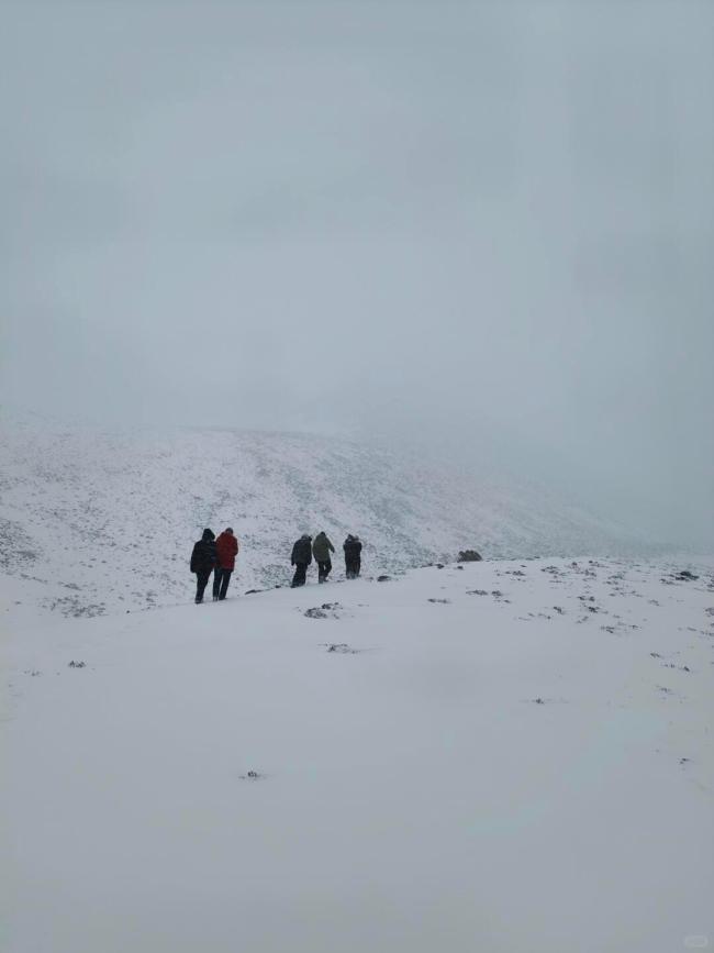 女生雪山徒步失联在牛棚被找到