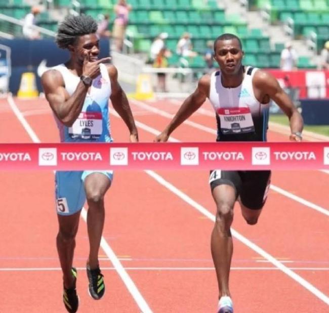 1500米名将因违法庆祝被取消收货 挫折性手势惹祸