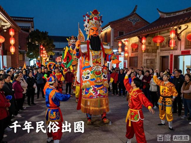 福建游神成非遗顶流 千年民俗焕发新生