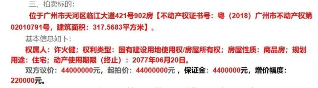 许家印侄子占股公司涉781件司法案 豪宅拍卖引关注