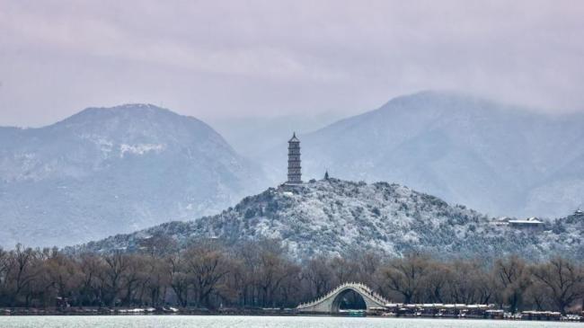 雪后的颐和园美景每一帧都是壁纸 宛如水墨丹青画卷