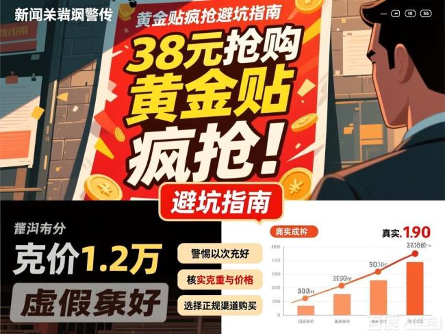 “黄金手机贴”卖断货 克价达万元 年轻人的“轻奢神器”