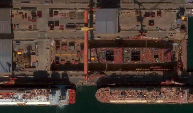 专家：004航母核动力的技术“物证” 卫星影像泄露秘密