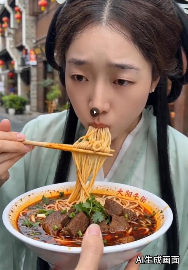 湖北襄阳首部AI真人短剧来了 创意穿越引关注