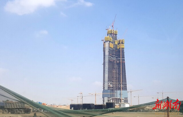 三一泵王参建世界第一高楼吉达塔 刷新千米泵送纪录
