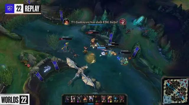 EDG不敌T1:中期节奏失守