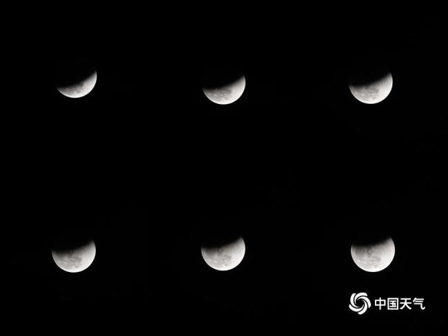 晒晒你拍到的元宵月全食 红月点亮夜空