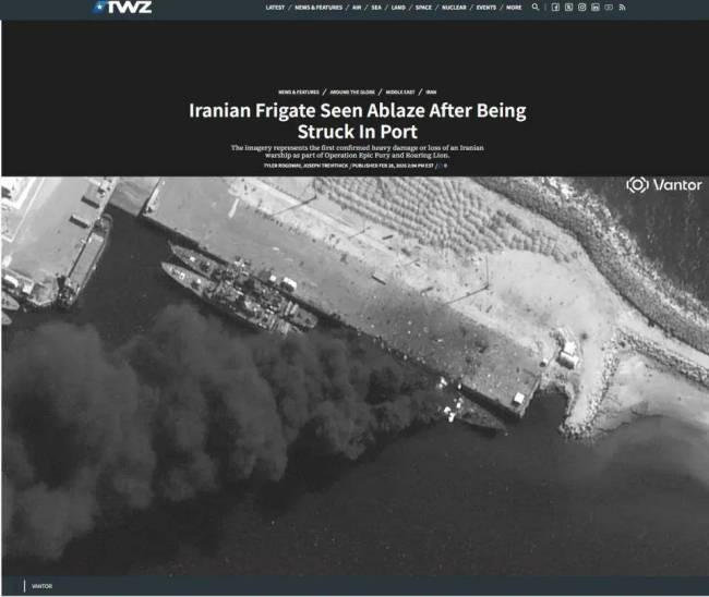 12万吨巨舰成活靶子？伊朗海军一夜蒸发，为何都停在港口排队挨炸 制空制信决定生死