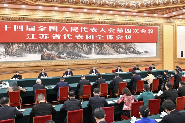 总书记参加江苏代表团审议,这篇侧记细节丰富