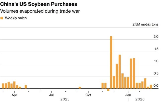 美方着急中国还不买大豆