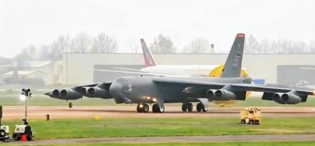 利用英国基地,美军战略核轰接连出动 中东局势紧张升级
