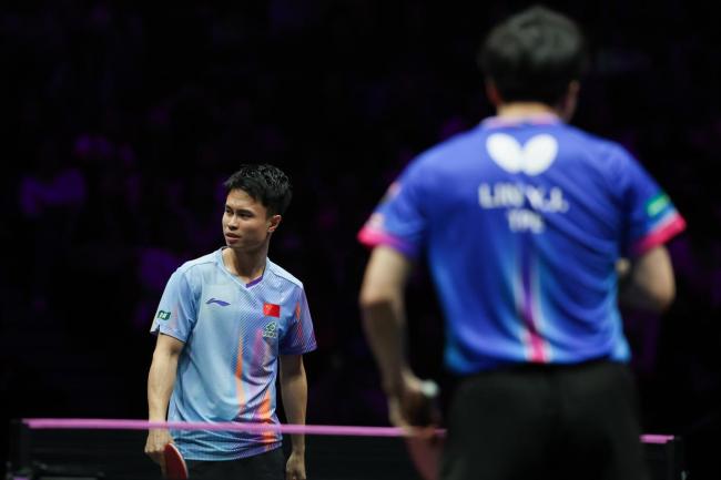 周启豪1:3不敌林昀儒止步16强